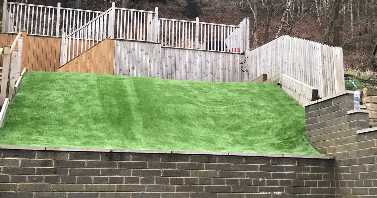 Challenging Artificial Grass Installation in Cornwall